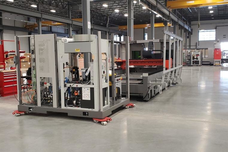 BYSTRONIC ACHIEVES MAJOR MILESTONE WITH FIRST U.S. ASSEMBLED BYSMART FIBER LASER CUTTING MACHINE